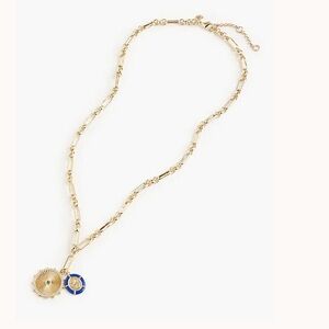 NWT J Crew Double Pendant Necklace